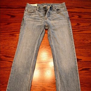 Hollister Slim-Straight light blue jeans